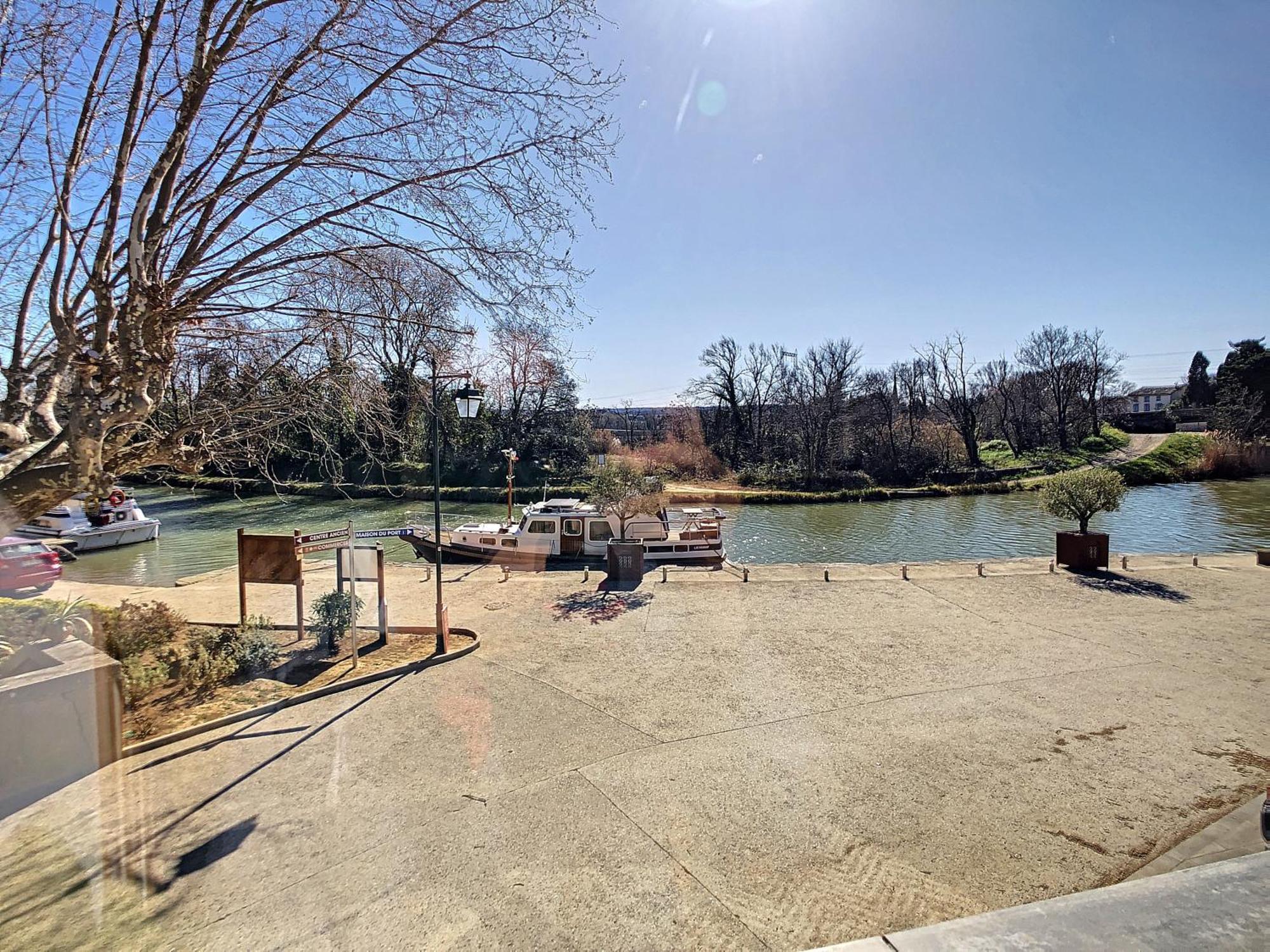 ** Superbe Appartement Sur Le Canal Du Midi ** La Redorte Экстерьер фото